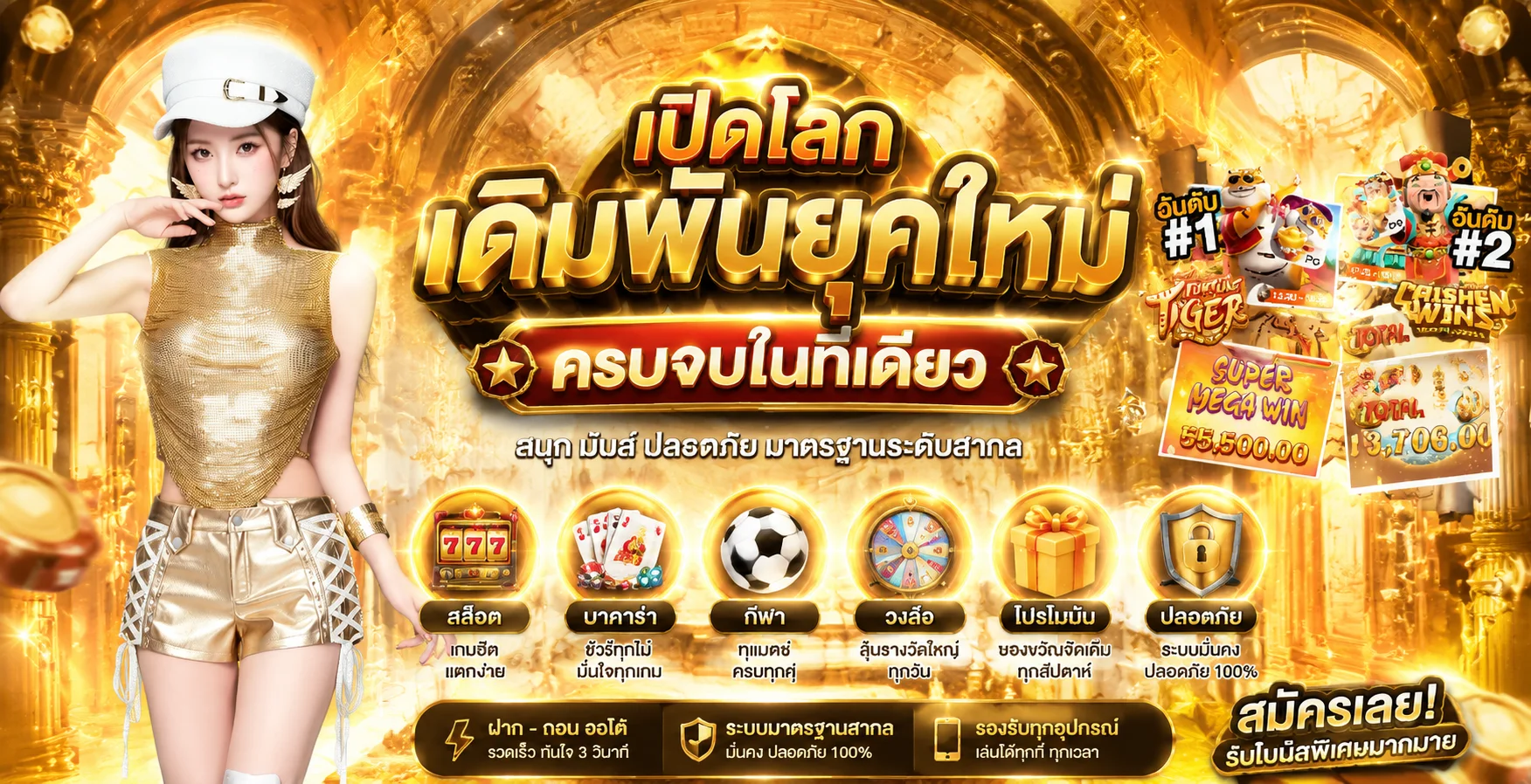 JUAD69 เว็บพนันออนไลน์อันดับ 1 สล็อต บาคาร่า แทงบอล ครบจบในเว็บเดียว